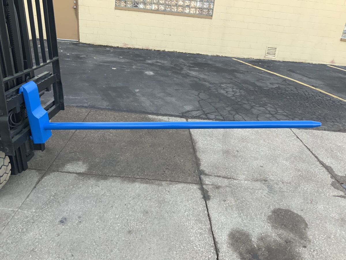 Cascade Carpet Pole 8 foot Attachment Refurbished Cleveland Forklift