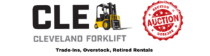 CLE Forklift Auctions - Save BIG on trade ins, overstock, retired rentals